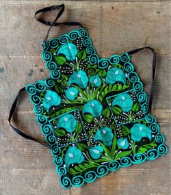 Embroidered Kitchen Apron, One Size fits Most