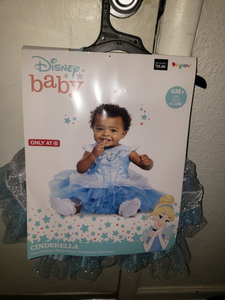 Brand New Disney Baby Cinderella Costume