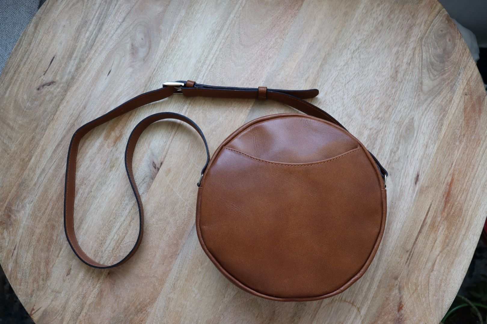 Leather Crossbody Purse 