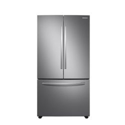 28 cu. ft. Large Capacity 3-Door French Door Refrigerator in Stainless Steel