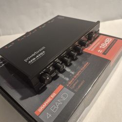 POWERBASS 4 BAND EQUALIZER 10 VOLTS MAX POWER