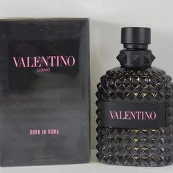 New Valentino Uomo Born In Roma 3.4 oz. Eau de Toilette Spray for Men in Box