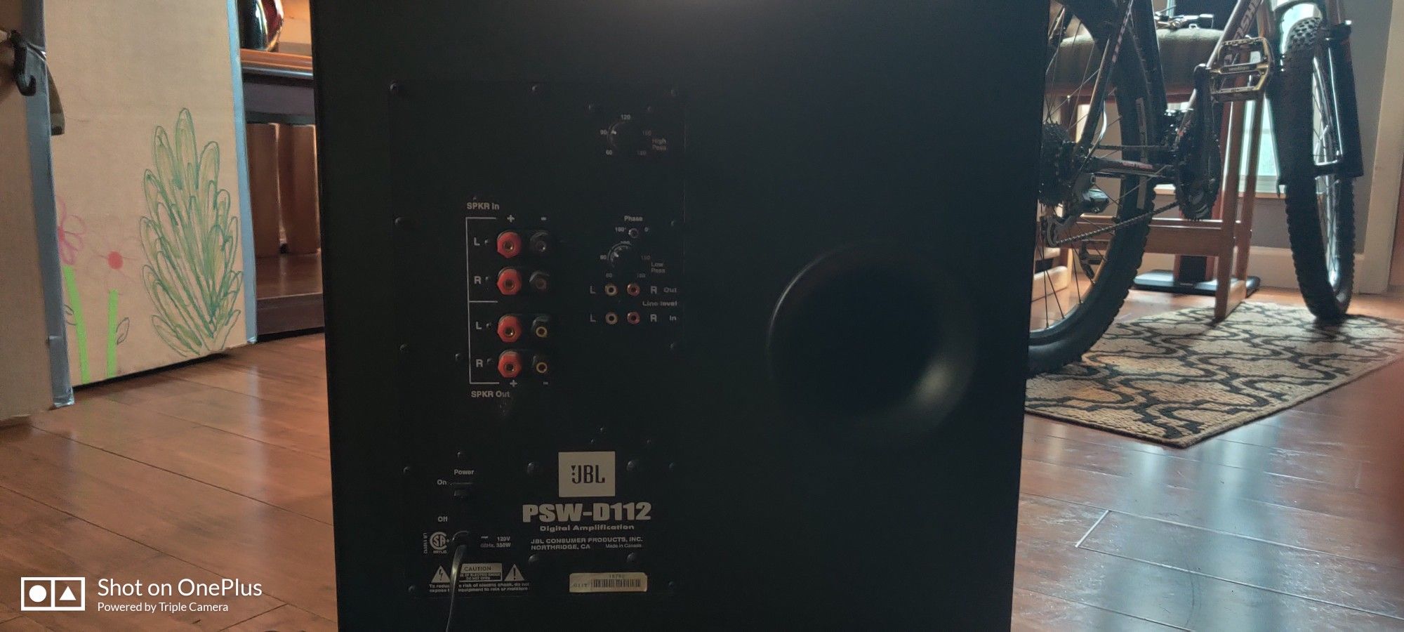 JBL Powered Subwoofer PSW-D112