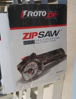 Zip saw, roto zipsaw 7.0
