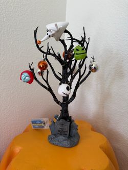 NIGHTMARE BEFORE XMAS LED MINI TABLETOP TREE