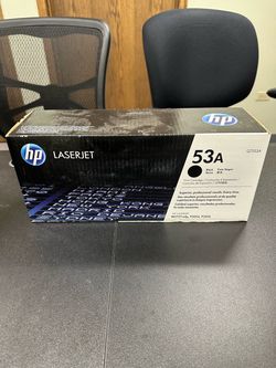 HP 53A Black LaserJet Toner Cartridge Q7553A