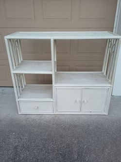 Wicker Entertainment Center