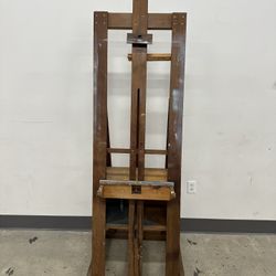 Easel For Artists Mid Century Modern Easel Ancho Blue