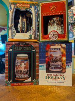 Collectible Budweiser Stiens.