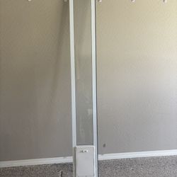 Tall White Pet Door Insert for Sliding Glass Doors - Excellent Condition! 