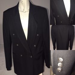 Men's black coat