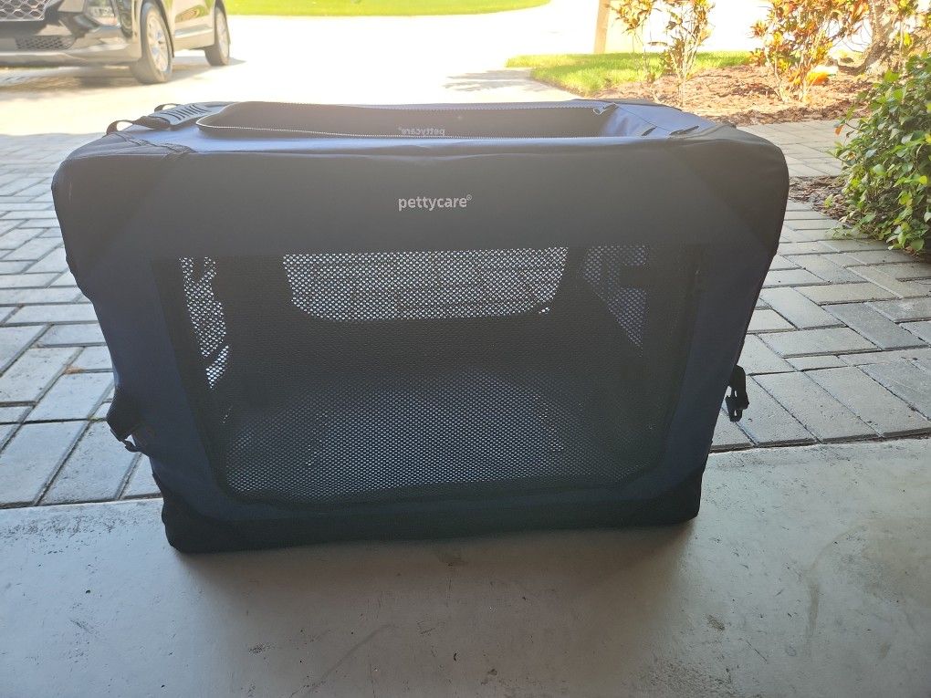 PettyCare Collapsible Soft Sided Dog Crate