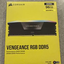 Corsair DDR5 Vengeance RGB 96GB Brand New Sealed!!!