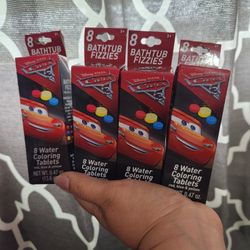 4 Cars Bath Fizzies (1 Available)