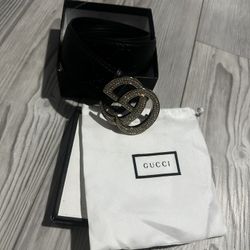 Gucci Rhinestone Belt