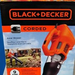 Black & Decker Corded Axial Blower 9AMP 140mph 450CFM