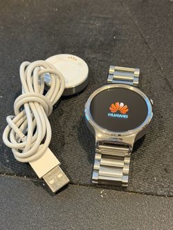 Huawei Smartwatch 1 Gen With Stainless Steel Band.