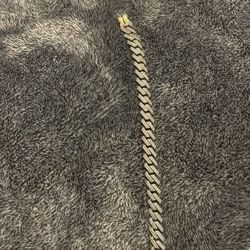 Monaco Chain Edge Bracelet 10k