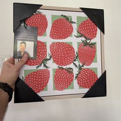 Strawberry Painting 