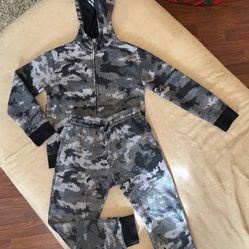 Boys Jogger/Zip Up Outfit Set