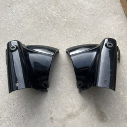 NOS Harley Road King Black Nacelle Covers Pair 67674-03B/67682-03B