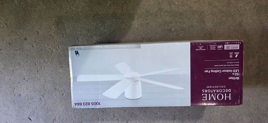 52in led ceiling fan with remote