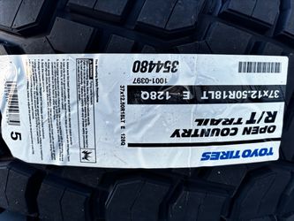 Toyo Open Country R/T Trail 37x12.50R18LT Tire