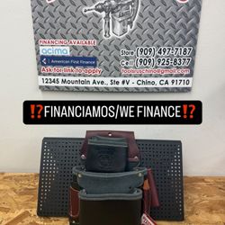 B5060 OCCIDENTAL LEATHER 3Pouch Pro Fastener Bag **(FINANCIAMOS/WE FINANCE)**