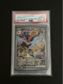 2024 Pokemon Greninja EX 132 PROMO PSA 10