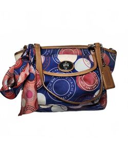 Vintage Coach Polka Dot Leah Bag