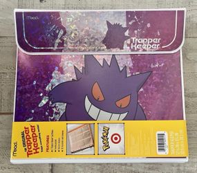Pokémon GENGAR Trapper Keeper Binder TARGET EXCLUSIVE LIMITED EDITION!