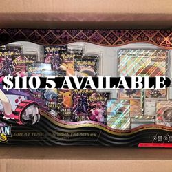 Pokemon Great Tusk Iron Threads Ex Premium Collection 