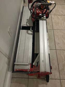 Maquina Rubi de cortar losas