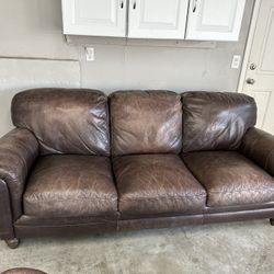 Leather Sofa And Loveseat