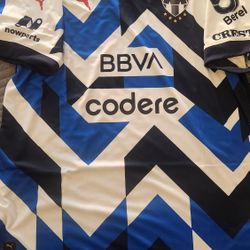 PUMA  Royal Monterrey F.C 3rd Kit Soccer authentic NWT Jersey Size XL