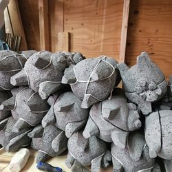 Molcajetes De Piedra Volcánica De Diferentes Medidas