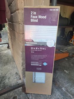 2 in Faux Wood Blind