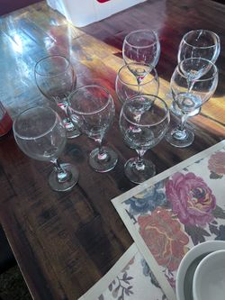 Free wine glasses