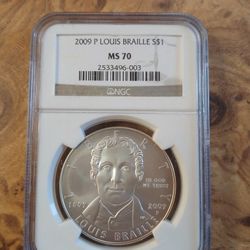 LOUIS BRAILLE $1