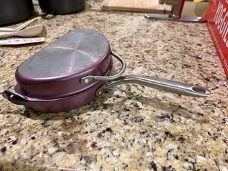 TECHEF Double-Sided Folding Pan – Purple