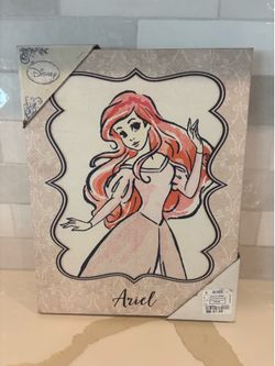 11x14 Disney Princess Ariel canvas wall art
