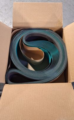 3M Cloth Belt 577F, 80 grit, 4 in x 132 in, 25 pcs, P/N 69573 *BRAND NEW*