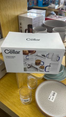 The Cellar 2-Piece Glass Mugs