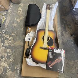 Jasmine S35 Dreadnought Acoustic Guitar - Matte Sunburst w/ Gig Bag