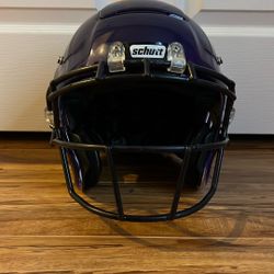 Purple F7 Football Helmet