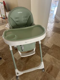 Peg Perego leather high chair 0-3 yr old