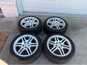 17 inch Mercedes Benz wheels and tires