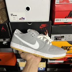 Nike SB Dunk Low Pro ISO Orange Label Wolf Grey Gum size 12 VNDS