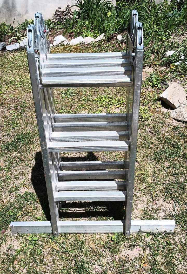 Krause Multi -Position 12 Foot Ladder - 300 Pound Maximum Weight Capacity 