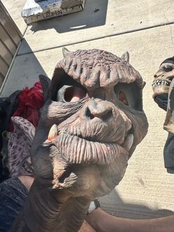 Latex Monster Halloween Costume Mask